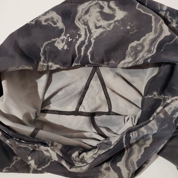 Varley Bedford Marble 7/8 Leggings Womens Size M High Rise Active Pockets Gray - Picture 7 of 9